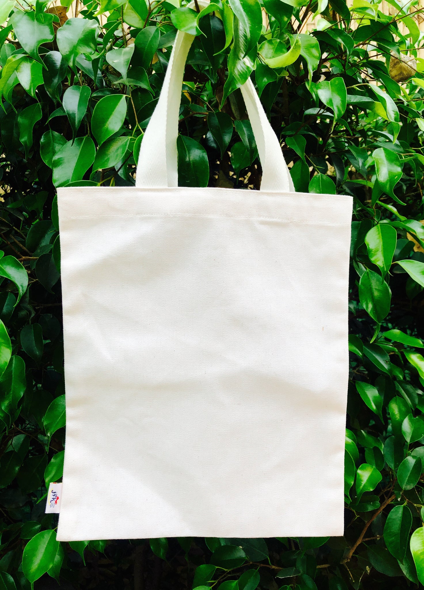 White Plain Canvas Bag (10 Count) - No Plastic Shop